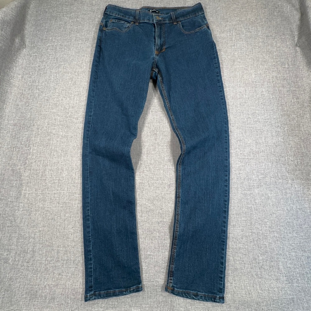 Origin Delta 68 Taper Jeans Men 32x32 Blue Performance Stretch Denim Made in USA